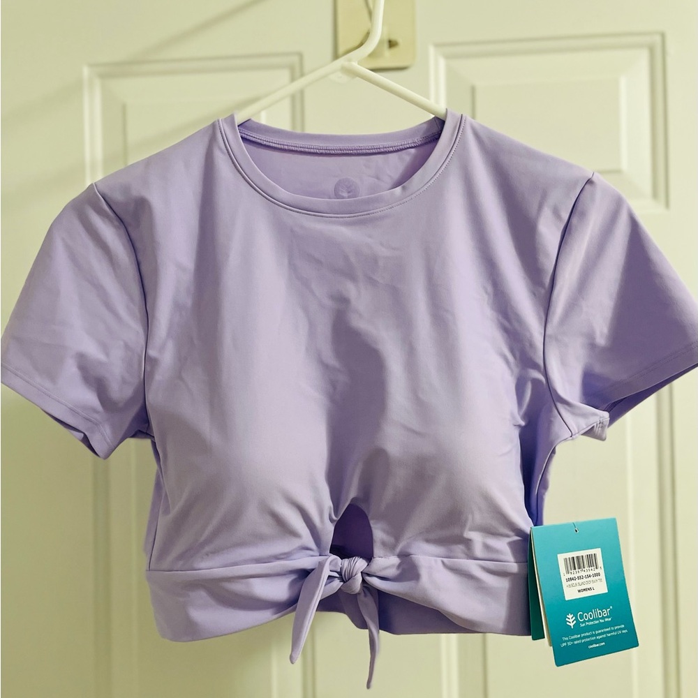 Women's Lavendar Coolibar Brand 50plus UV Protection Wear.